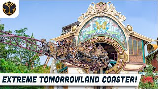 The Most Extreme Spinning Coaster in the World!! || Ride to Happiness by Tomorrowland!