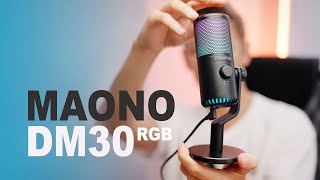 Сравнение микрофонов: Maono DM30 RGB, Deity VO-7U и Maono PD200X - выбираем лучший!