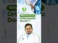 🦴 When Should You See an Orthopaedic Doctor? | Orthopaedic Care | Dr Laxmikant Debata