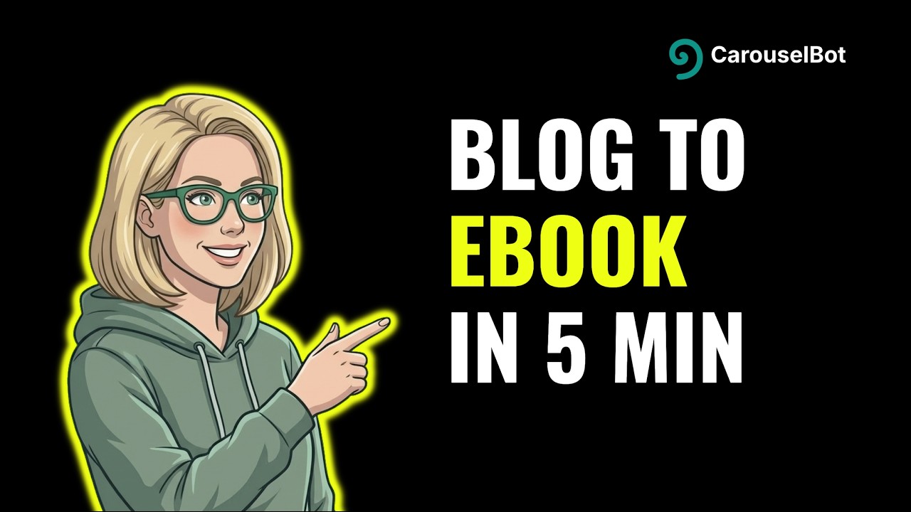 Generate an eBook in Under 5 Minutes - YouTube
