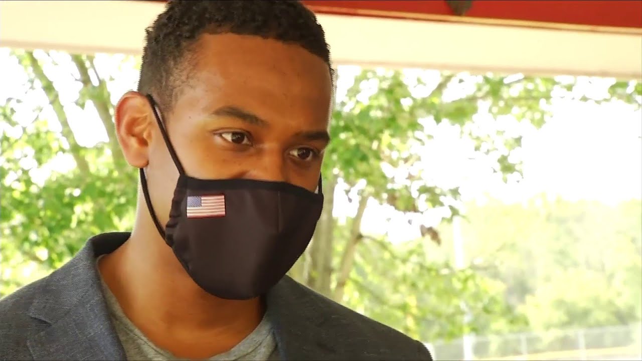 5th District candidate Dr. Cameron Webb campaigns in Danville