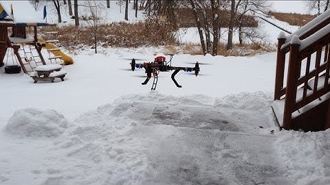 Flying a 3D Robotics 3DR Y6 into a plate glass window (maiden flight)
