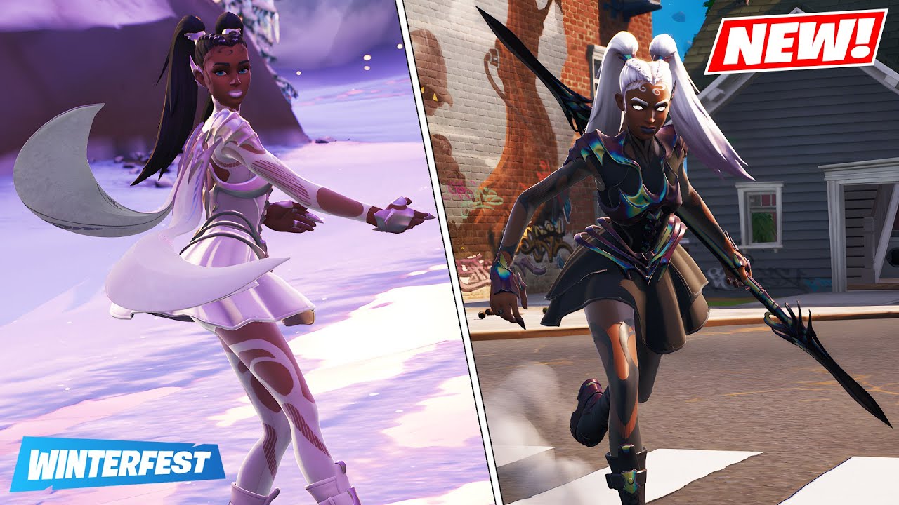NEW Winterfest Snowdancer Skin Gameplay (Fae Ballet Bundle) Fortnite
