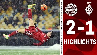 Tremendous Bicycle Kick by Lewandowski 😍💥 | Dynamo Kiev - FC Bayern 1:2 | Highlights | UEFA CL