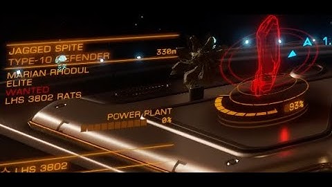 Short Range Railgun moment - Elite Dangerous