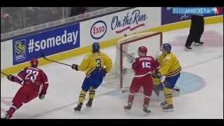 Russia - Sweden 4:1 █ WJC 2015 Semi-Final █ МЧМ 1/2 финал █ Россия Швеция