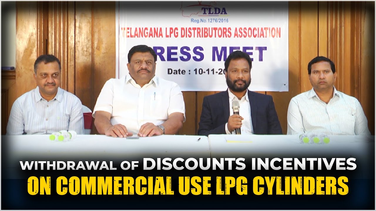 Telangana LPG Distributors Association Commercial LPG Cylinders