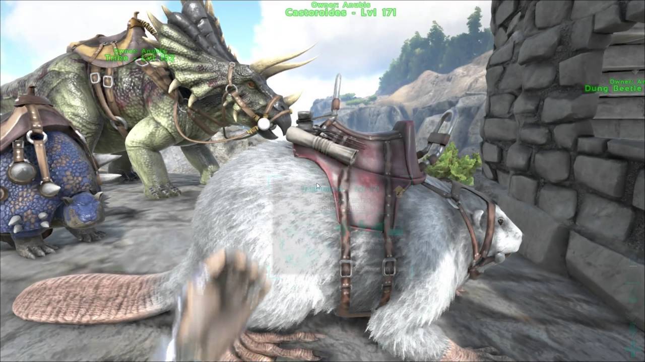 Anubis allein in ARK - ARK Survival Evolved: #035 Gebadet wird erst ...