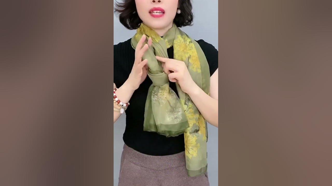 Stylish Ways to Tie a Silk Scarf — Collingwood-Norris