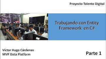 Conexión a Datos con Entity Framework Parte 1