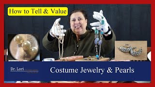 How to Tell and Value Costume Jewelry & Pearls when Thrifting by Dr. Lori