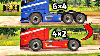 🚚6×4 Trucks vs 4×2 Trucks Speed Test In Truck Simulator Ultimate New Update 1.1.7 🏕 | Truck Gameplay screenshot 4
