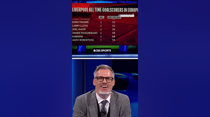 Carragher’s only European goal for Liverpool 😂