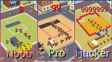 Noob vs Pro vs Hacker-Idle Construction 3D