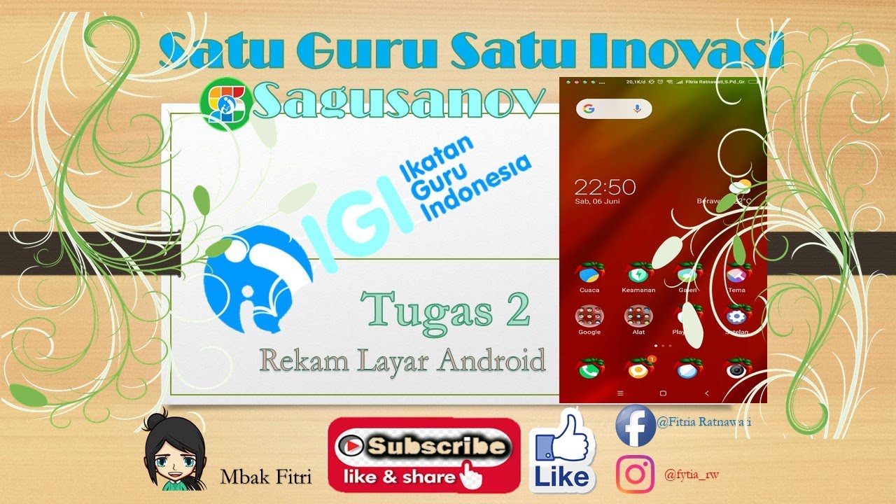 Tugas 2 Merekam Layar menggunakan Android - YouTube