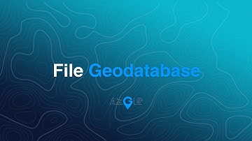 Creating a File Geodatabase ArcMAP