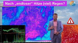 Nach "endloser" Hitze (viel) Regen in Sicht? Ende der Hitze Anfang Juli? Wetterbericht 21.-28.06.26.