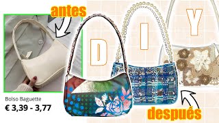 DIY 3 BOLSOS *Cómo TRANSFORMAR tus bolsos VIEJOS*👜 (inspirado en Pinterest)