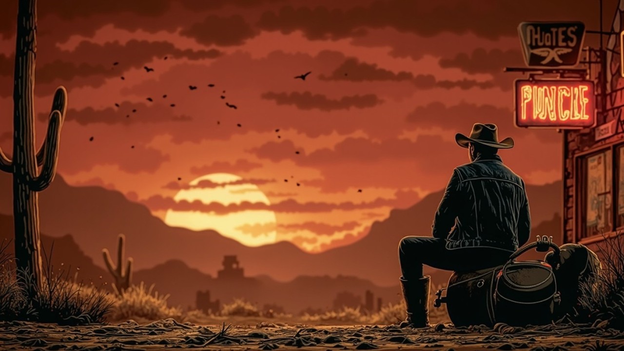 Психоделический дезерт-рок ~ Стоунер-дум и фузз-гитара для поездки