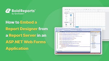How to Embed the Report Designer from the Report Server in an ASP.NET Web Forms Application