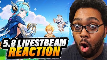 NOD-KRAI IS FINALLY STARTING! 5.8 LIVESTREAM REACTION | GENSHIN IMPACT