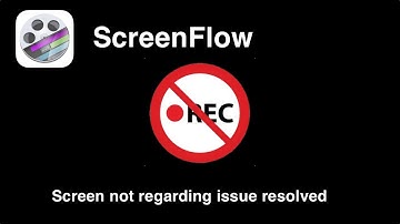 Fix ScreenFlow recording issue on Mac -  ScreenFlow recording issue resolve on M1 Mac - 2023