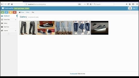 Tutorial membuat Web Toko Pakaian - Menggunakan Atom & Code Igniter (With source file)