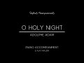 O Holy Night (Cantique de Noël) by Adolphe Adam - Piano Accompaniment in Eb Major