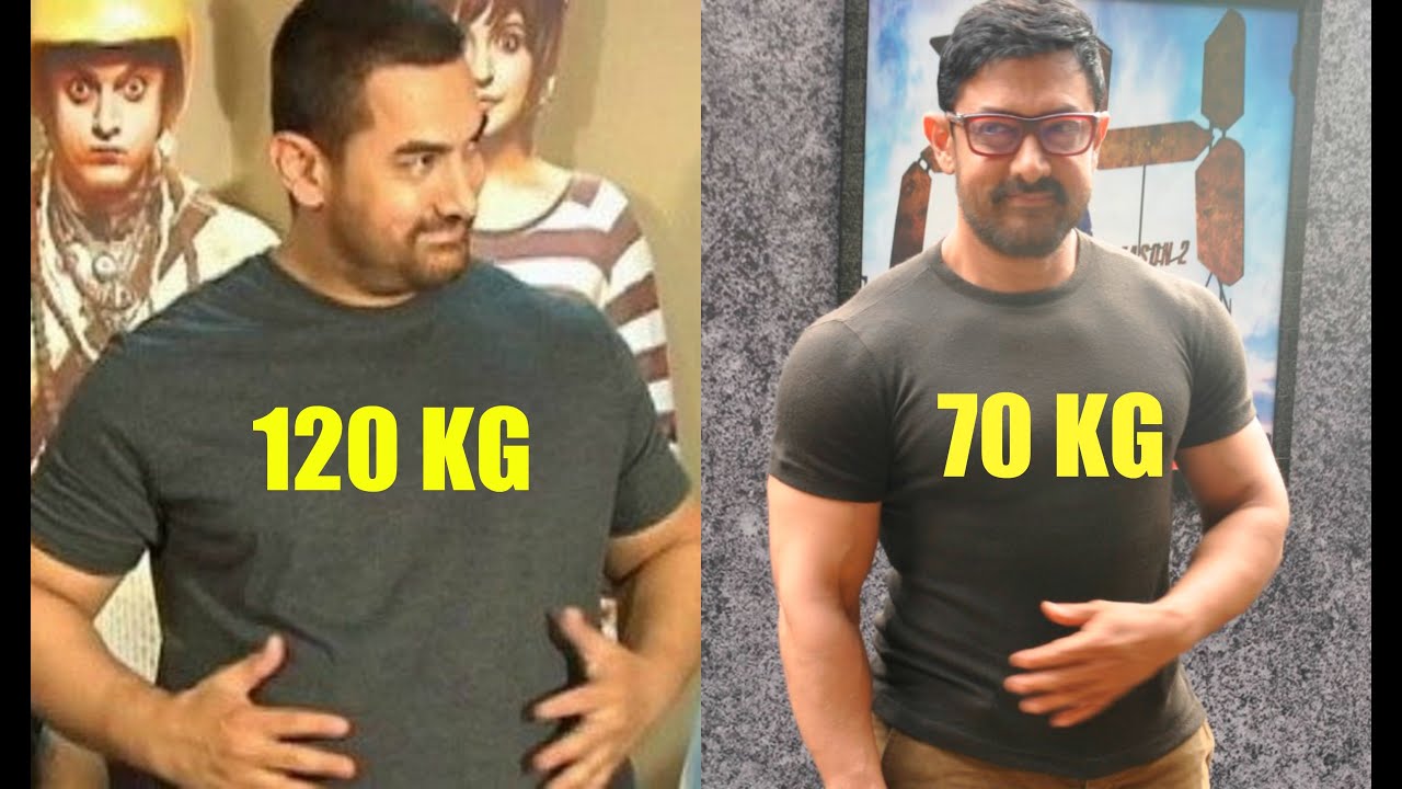 Aamir Khan Weight Loss from 120 Kg to 70 Kg - Watch Video - YouTube.