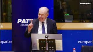 John Mearsheimer addresses the European Parliament on the topic of 'Europe's Bleak Future'