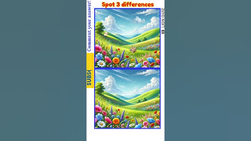 "Only 5% Can Spot the 3 Differences! 🔍 Can You? | Fun Brain Teaser" #SpotTheDifference #LionQuiz