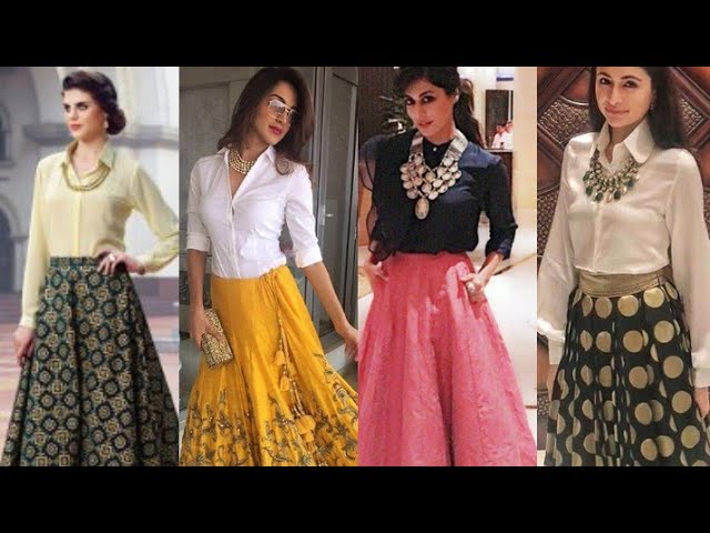HOW TO USE YOUR LEHENGA SKIRT FOR A BOHEMIAN COMPOSITION - Andaaz Fashion  Blog