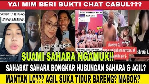 Sahabat Sahara bongkar aib sahara mantan lc? Hubungan gelap dengan agil kdm densu yai mim shock