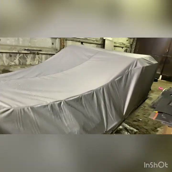 Тент на лодку гладиатор 380 для стоянке на воде - YouTube