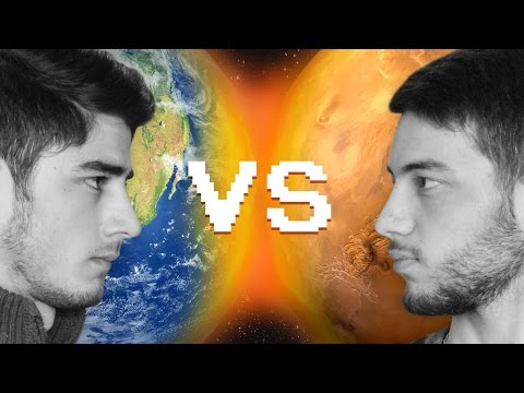 დედამიწა VS მარსი - ვაკუუმი