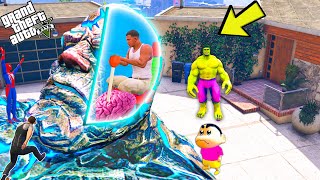 Franklin Control Black Franklin's Mind To Save Avengers in GTA 5 ! GTA 5 AVENGERS