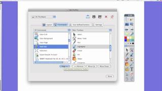 Customizing your toolbar in ActivInspire