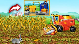 Kids Harvesting Corn Farm | Farm Land & Harvest Kids Games screenshot 5