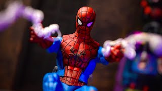 My Custom Marvel Legends Spider-Man No Way Home Ending "Parker Suit" Action Figure Showcase/Review