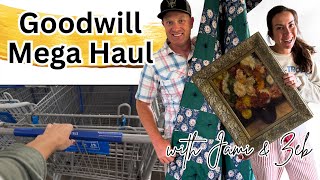 Thrifting Antique and Vintage Home Decor At Goodwill Amazing Makeovers!