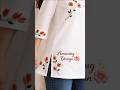 hand embroidery designs work tutorials for beginners #shorts #embroidery @AishaEmbroidryArt