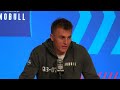 Bo Nix Talks NFL Combine Interview: College Experience, Joe Burrow and NFL Meeting Expectations