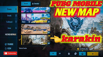 😍 MY FIRST GAMEPLAY IN MAP KARAKIN.//PUBG MOBILE.