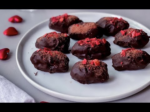 Chocolate Covered Dates -Vegan & Healthy
