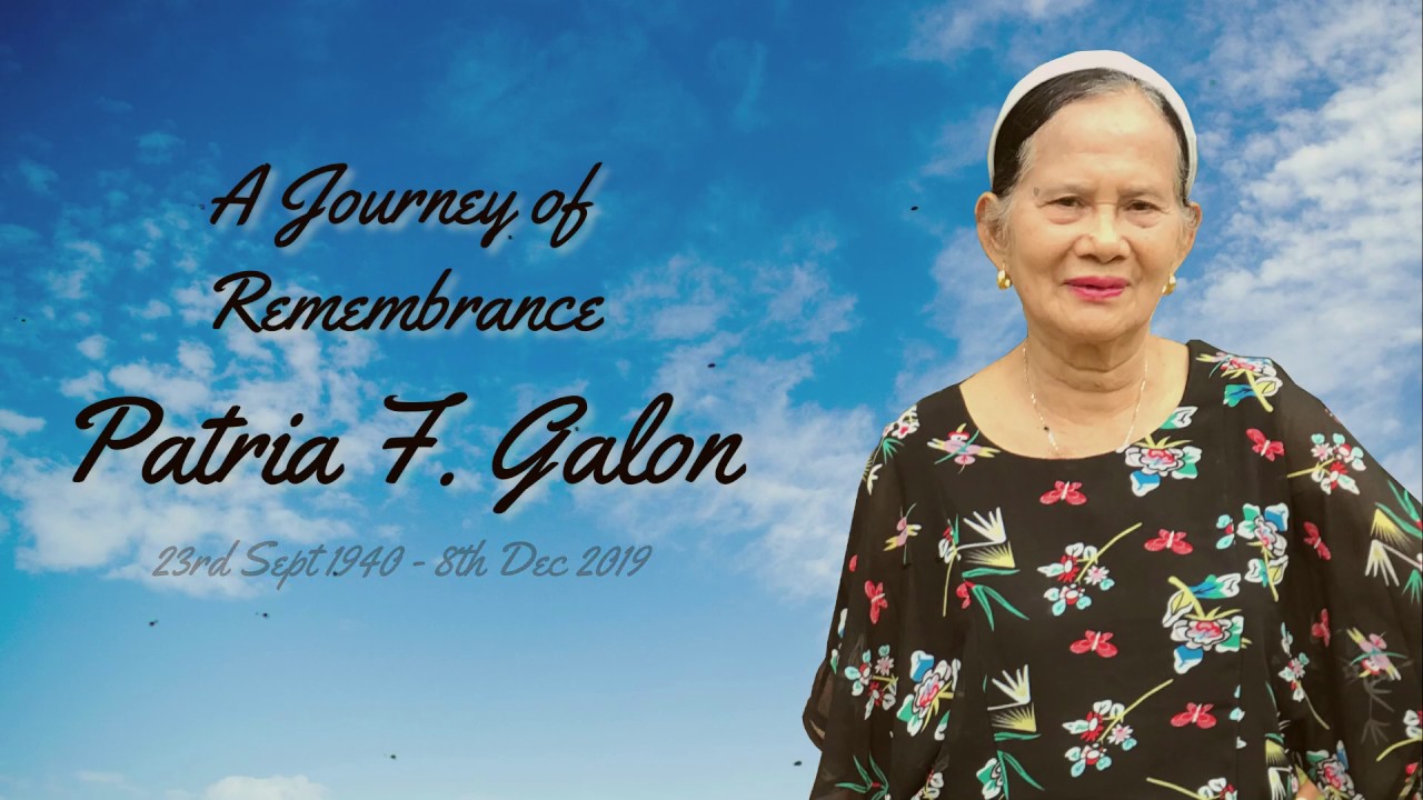 A Tribute to Lola Pat (September 23, 1940 - December 8, 2019)