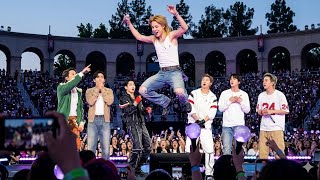 All BTS Members Shocked! BTS's Jimin Pulls Off Crazy Stunt at California Concert! screenshot 3