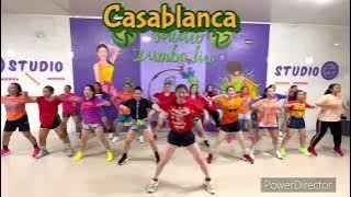 DENYUT JANTUNGKU BERDEBAR || CASABLANCA  REMIX || SENAM TIKTOK VIRAL || CHOREO ZIN LIU