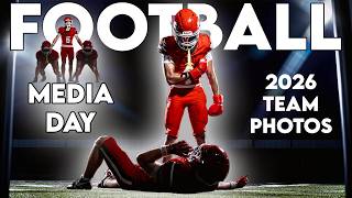 Football media day! Take an inside look! ￼