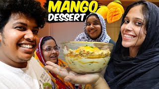 Mango delight with Arabian bread pudding 😍 - Namma ishtam samayal❤️| Irfan's view