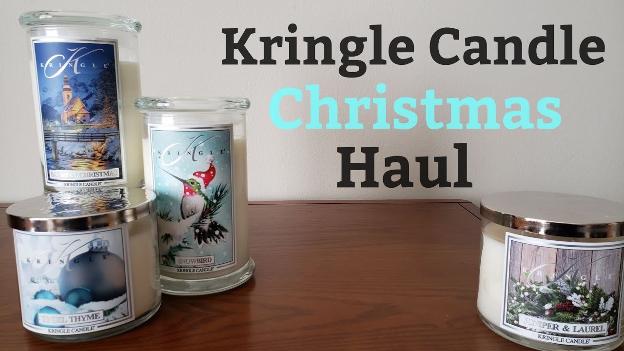 Kringle Candle Christmas Haul #1 - YouTube